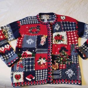 Christmas ugly sweater cardigan
